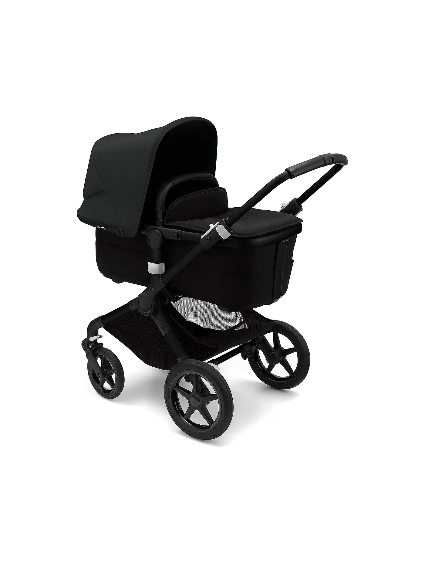 BUGABOO | Kombikinderwagen Fox3 Komplett Set Graphit / Blau | schwarz